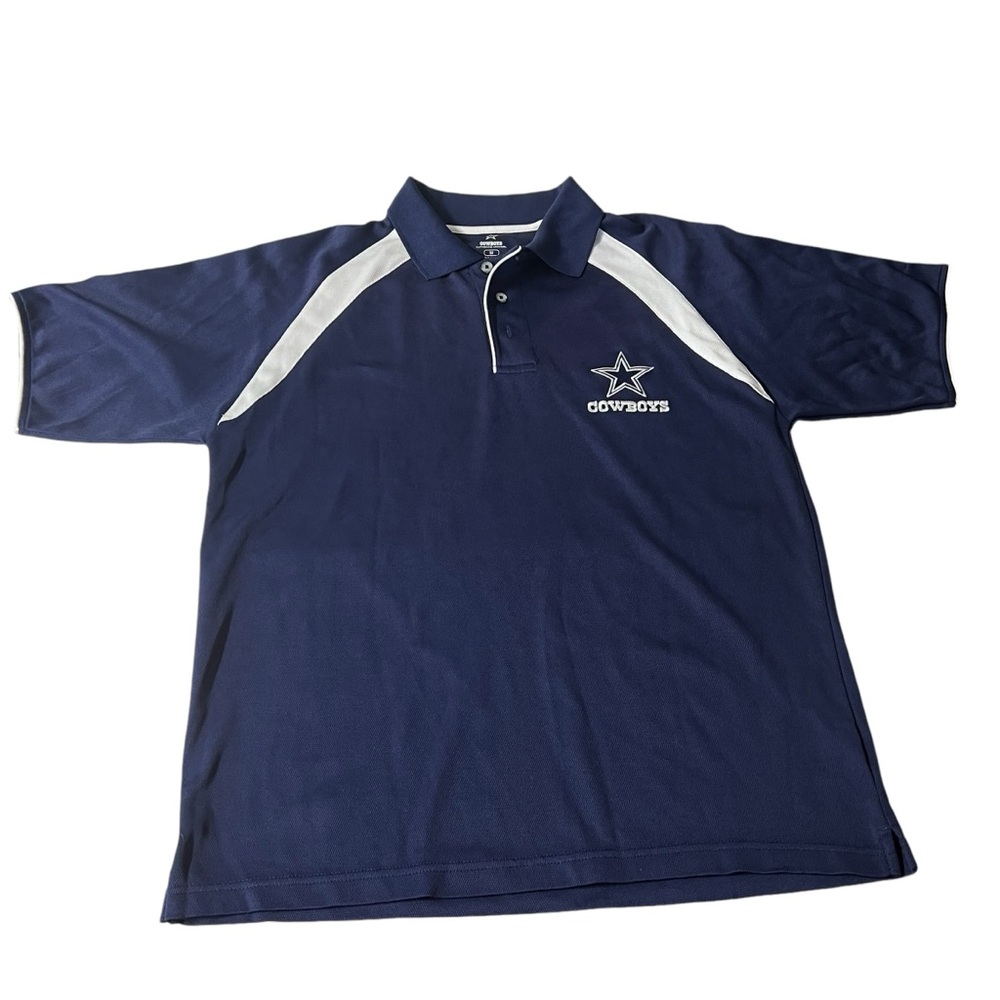 Cowboys Authentic Apparel - Men’s Jersey Polo Sz MD